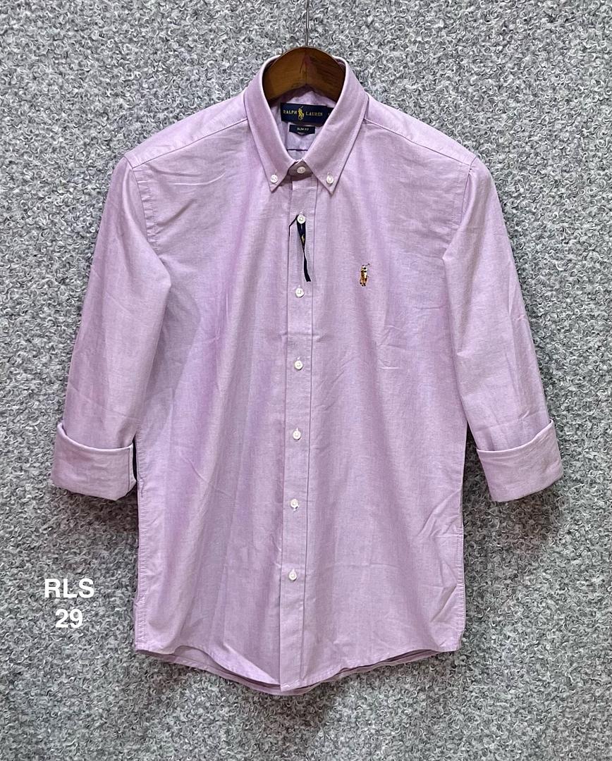 Picture of Ralph Lauren Solid Shirt 29 Lavender 1