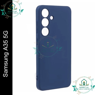 Picture of Premium Liquid Silicone Phone case for Samsung Galaxy A35 5G Liquid Silicon Mobile Back Case Soft Silicone Phone Cover