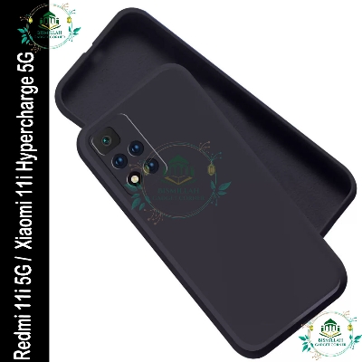 Picture of Premium Liquid Silicone Phone case for Xiaomi 11i HyperCharge 5G / Xiaomi 11i 5G Liquid Silicon Mobile Back Case Soft Silicone Phone Cover