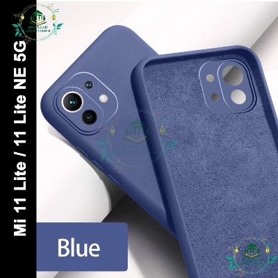 Picture of Original Premium Liquid Silicone Phone case for Xiaomi Mi 11 Lite / Xiaomi Mi11 Lite 5G NE , Xiaomi 11 Lite 5G / Xiaomi 11 Lite 5G NE Liquid Silicon Mobile Back Case Soft Silicone Phone Cover