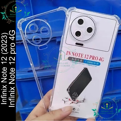 Picture of Transparent back cover For Infinix Note 12 (2023) / Infinix Note 12 pro 4G Luxury transparent Protect Back Cover Soft Case