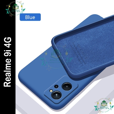 Picture of Original Premium Liquid Silicone Phone case for Realme 9i 4G Liquid Silicon Mobile Back Case Soft Silicone Phone Cover