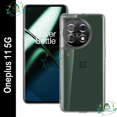 Picture of Transparent back cover For OnePlus 11 5G Luxury transparent Protect Back Cover Soft Case