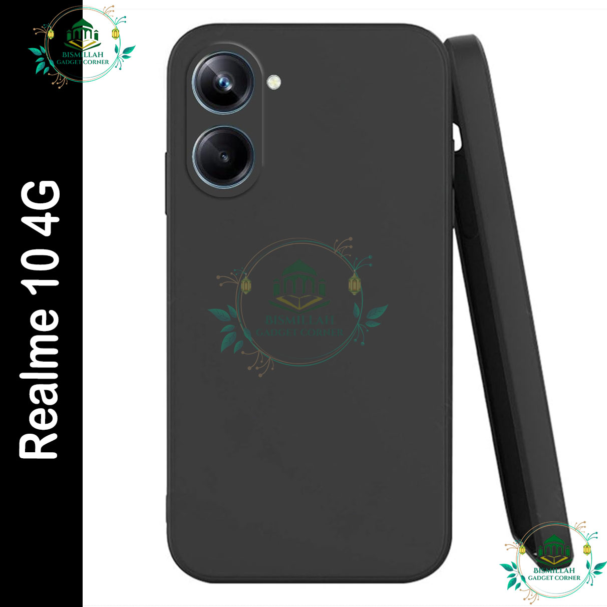 Picture of Original Premium Liquid Silicone Phone case for Realme 10 4G Liquid Silicon Mobile Back Case Soft Silicone Phone Cover