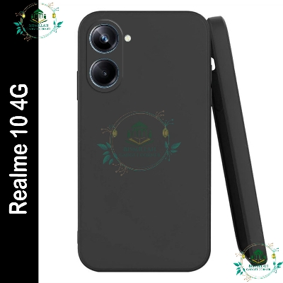 Picture of Original Premium Liquid Silicone Phone case for Realme 10 4G Liquid Silicon Mobile Back Case Soft Silicone Phone Cover