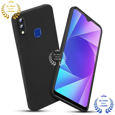 Picture of Shockproof & Transparent Crystal Clear Back Cover Case / Matte Protective Lens Flexible Back Cover for Vivo Y93 / Vivo Y91 / Vivo Y91c / Vivo Y95 / Vivo Y91i | Slim Silicone Cover with Soft Lining Shockproof Full Body Bumper Case