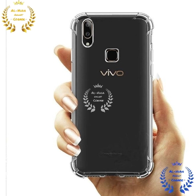Picture of Shockproof & Transparent Crystal Clear Back Cover Case / Matte Protective Lens Flexible Back Cover for Vivo Y93 / Vivo Y91 / Vivo Y91c / Vivo Y95 / Vivo Y91i | Slim Silicone Cover with Soft Lining Shockproof Full Body Bumper Case