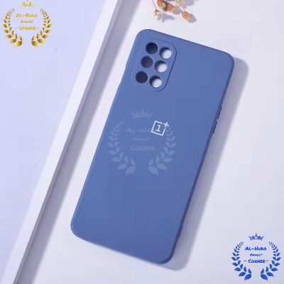 Picture of Shockproof & Transparent Crystal Clear Back Cover Case / Matte Protective Lens Flexible Back Cover for Oneplus 8T / Oneplus 9R / 1+ 8T / 1+ 9R | Slim Silicone Cover with Soft Lining Shockproof Full Body Bumper Case