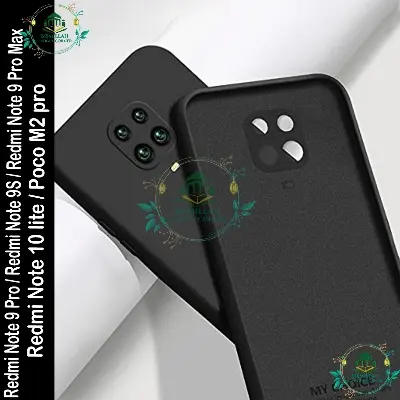 Picture of Original Premium Liquid Silicone Phone case for Redmi Note 9 Pro / Redmi Note 9S / Redmi Note 9 Pro Max / Poco M2 Pro / Redmi Note 10 lite  Liquid Silicon Mobile Back Case Soft Silicone Phone Cover