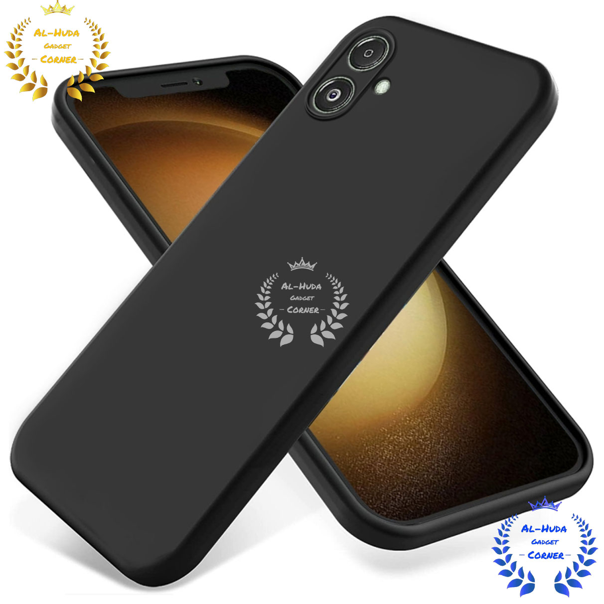 Picture of Shockproof & Transparent Crystal Clear Back Cover Case / Matte Protective Lens Flexible Back Cover for Samsung Galaxy F14 5G | Slim Silicone Cover with Soft Lining Shockproof Full Body Bumper Case