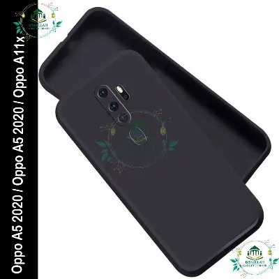 Picture of Original Premium Liquid Silicone Phone case for Oppo A5 2020 / Oppo A5 2020 / Oppo A11x Liquid Silicon Mobile Back Case Soft Silicone Phone Cover