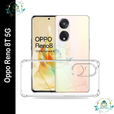 Picture of Transparent back cover For Oppo Reno 8T 5G / Oppo Reno8 T 5G Luxury transparent Protect Back Cover Soft Case