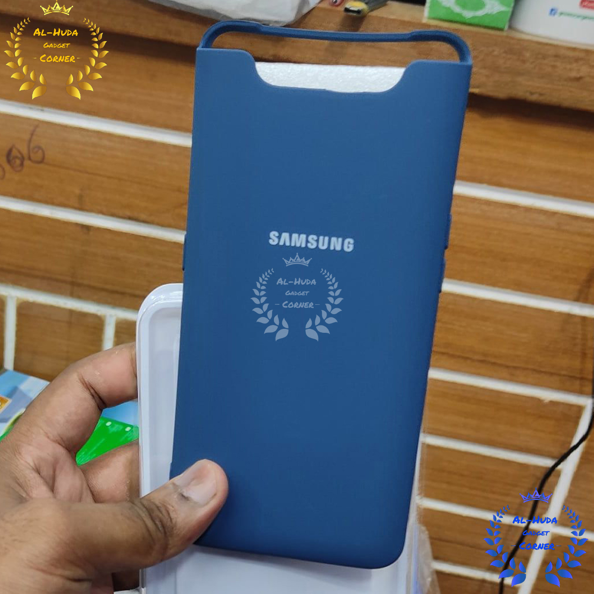 Picture of Shockproof Transparent Silicone Back Cover Case for Samsung Galaxy A80