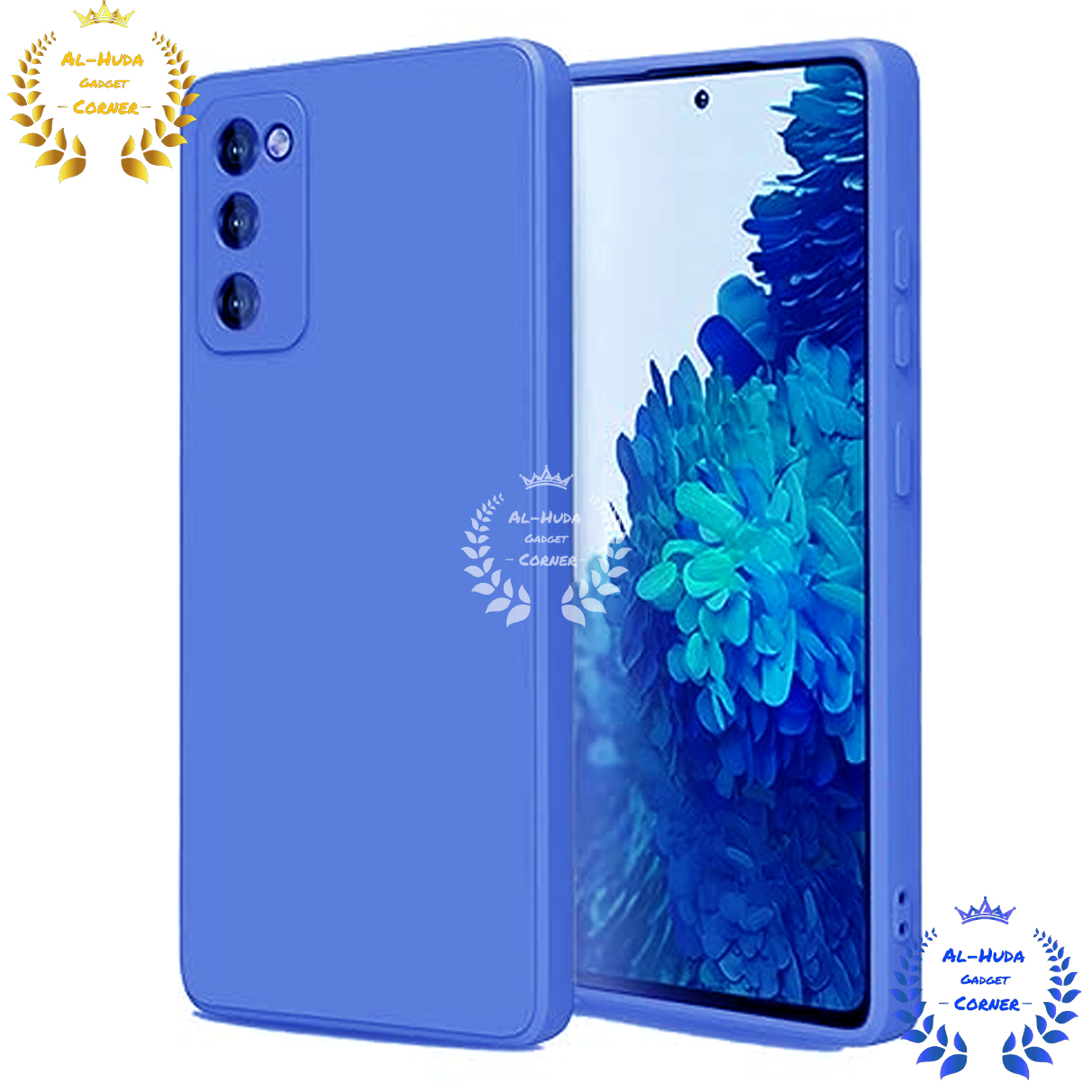 Picture of Shockproof & Transparent Crystal Clear Back Cover Case / Matte Protective Lens Flexible Back Cover for Samsung Galaxy S20 5G | Slim Silicone Cover with Soft Lining Shockproof Full Body Bumper Case