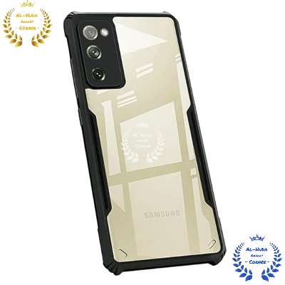 Picture of Shockproof & Transparent Crystal Clear Back Cover Case / Matte Protective Lens Flexible Back Cover for Samsung Galaxy S20 5G | Slim Silicone Cover with Soft Lining Shockproof Full Body Bumper Case