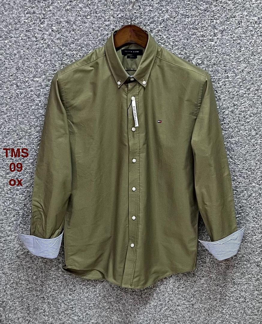 Picture of Tommy Solid Shirt 09 ox olive