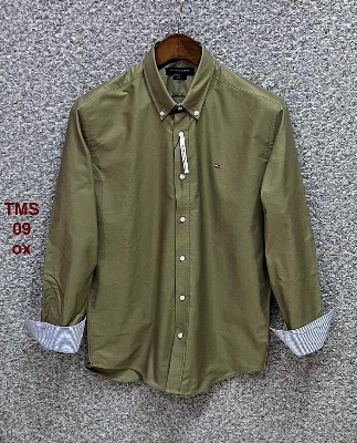 Picture of Tommy Solid Shirt 09 ox olive