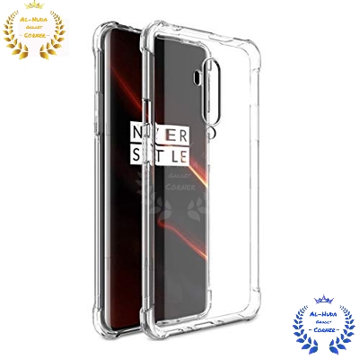Picture of Shockproof & Transparent Crystal Clear Back Cover Case / Matte Protective Lens Flexible Back Cover for OnePlus 7T Pro 5G / 1+ 7T Pro 5G | Slim Silicone Cover with Soft Lining Shockproof Full Body Bumper Case