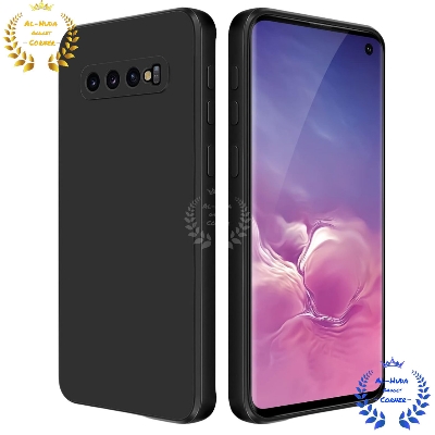 Picture of Shockproof & Transparent Crystal Clear Back Cover Case / Matte Protective Lens Flexible Back Cover for Samsung Galaxy S10 Plus / Samsung Galaxy S10+ | Slim Silicone Cover with Soft Lining Shockproof Full Body Bumper Case