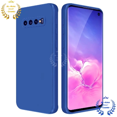 Picture of Shockproof & Transparent Crystal Clear Back Cover Case / Matte Protective Lens Flexible Back Cover for Samsung Galaxy S10 Plus / Samsung Galaxy S10+ | Slim Silicone Cover with Soft Lining Shockproof Full Body Bumper Case