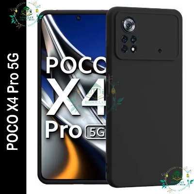 Picture of Original Premium Liquid Silicone Phone case for Xiaomi Poco X4 Pro 5G Liquid Silicon Mobile Back Case Soft Silicone Phone Cover