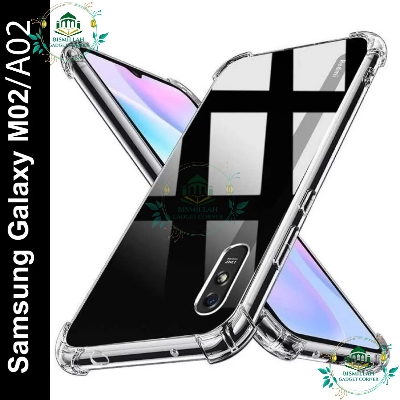 Picture of Transparent back cover For Samsung Galaxy A02 / Samsung Galaxy M02 5G Luxury transparent Protect Back Cover Soft Case