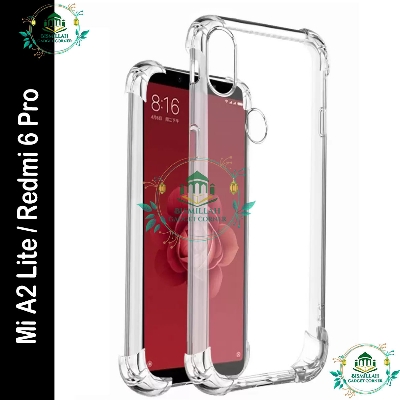 Picture of Original Transparent back cover For Xiaomi Mi A2 Lite / Redmi 6 Pro Luxury transparent Protect Back Cover Soft Case