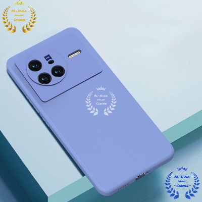 Picture of Shockproof & Transparent Crystal Clear Back Cover Case / Matte Protective Lens Flexible Back Cover for Vivo X80 | Slim Silicone Cover with Soft Lining Shockproof Full Body Bumper Case