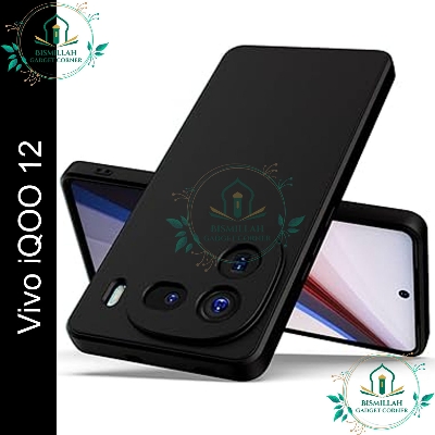 Picture of Premium Liquid Silicone Phone case for Vivo iQOO 12 5G  Liquid Silicon Mobile Back Case Soft Silicone Phone Cover
