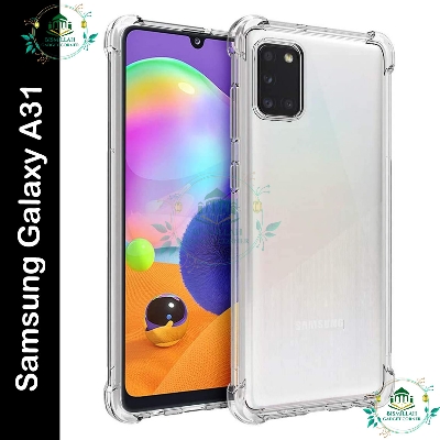 Picture of Transparent back cover For Samsung Galaxy A31 Luxury transparent Protect Back Cover Soft Case