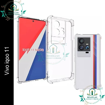 Picture of Transparent back cover For vivo iQOO 11 5G Luxury transparent Protect Back Cover Soft Case