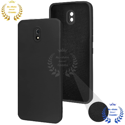 Picture of Shockproof & Transparent Crystal Clear Back Cover Case / Matte Protective Lens Flexible Back Cover for Redmi 8A | Slim Silicone Cover with Soft Lining Shockproof Full Body Bumper Case