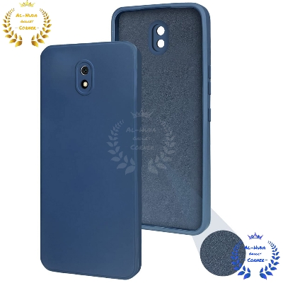 Picture of Shockproof & Transparent Crystal Clear Back Cover Case / Matte Protective Lens Flexible Back Cover for Redmi 8A | Slim Silicone Cover with Soft Lining Shockproof Full Body Bumper Case