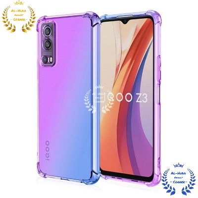 Picture of Shockproof Transparent Crystal Clear Back Cover for iQOO Z3 Vivo Y72 5G Vivo Y52 5G Flexible Matte Protective Lens Silicone Case with Full Body Bumper