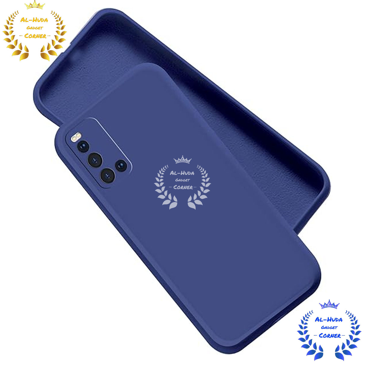 Picture of Shockproof & Transparent Crystal Clear Back Cover Case / Matte Protective Lens Flexible Back Cover for Vivo v19 | Slim Silicone Cover with Soft Lining Shockproof Full Body Bumper Case