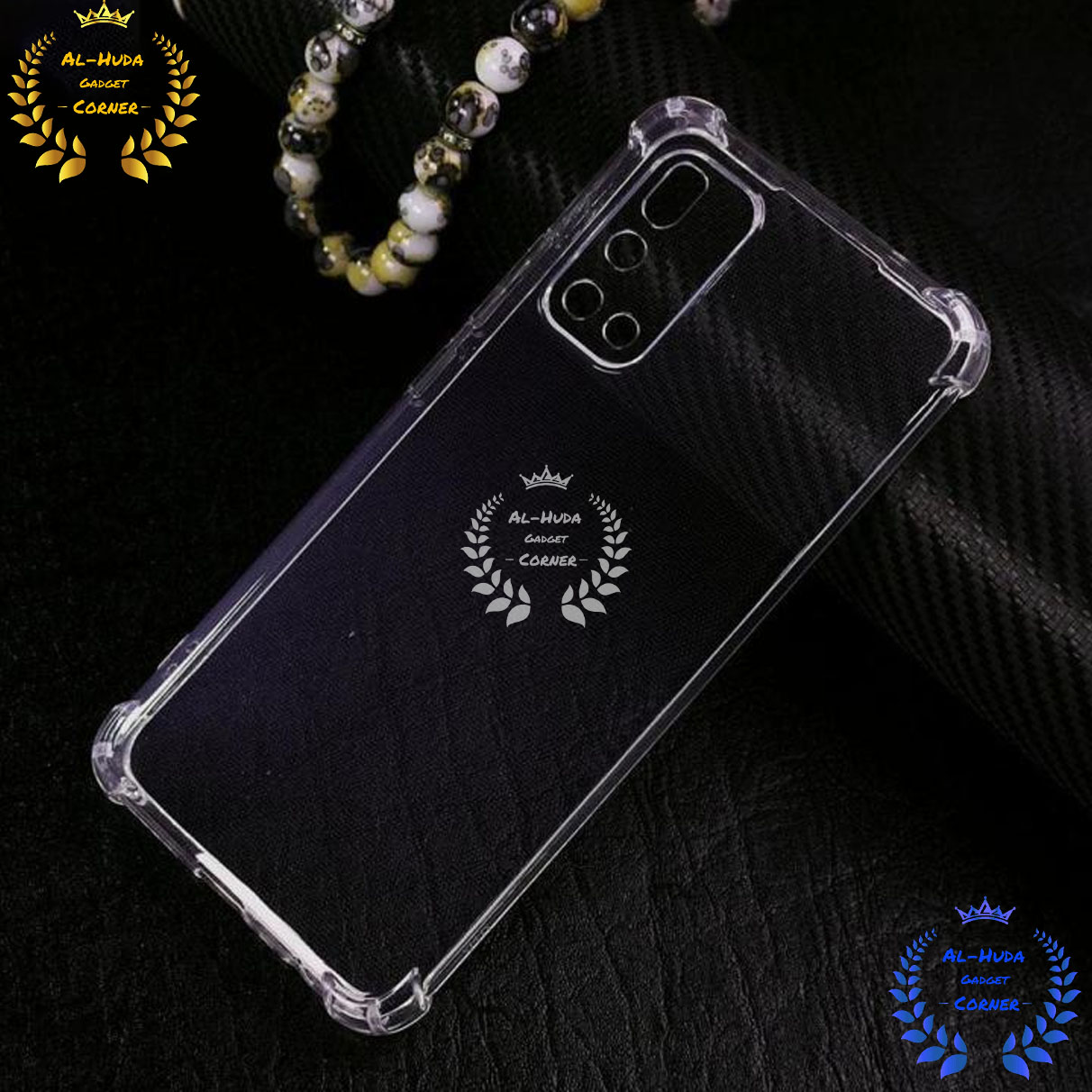 Picture of Shockproof & Transparent Crystal Clear Back Cover Case / Matte Protective Lens Flexible Back Cover for Vivo v19 | Slim Silicone Cover with Soft Lining Shockproof Full Body Bumper Case