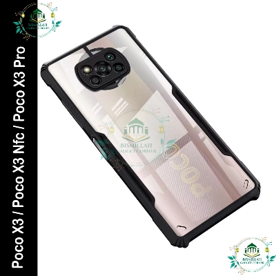 Picture of Original Xundd Back Cover for xiaomi Poco X3 / Poco X3 Nfc / Poco X3 Pro Transparent Hybrid Hard PC Back Bumper