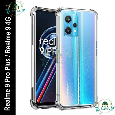 Picture of Transparent back cover For Realme 9 pro plus / Realme 9 4G Luxury transparent Protect Back Cover Soft Case