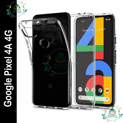 Picture of Transparent back cover For Google Pixel 4A 4G Luxury transparent Protect Back Cover Soft Case