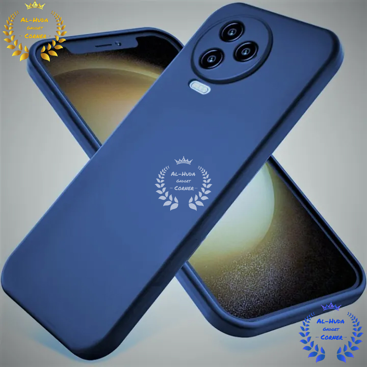 Picture of Shockproof & Transparent Crystal Clear Back Cover Case / Matte Protective Lens Flexible Back Cover for Infinix Note 12 (2023) / Infinix Note 12 pro 4G | Slim Silicone Cover with Soft Lining Shockproof Full Body Bumper Case