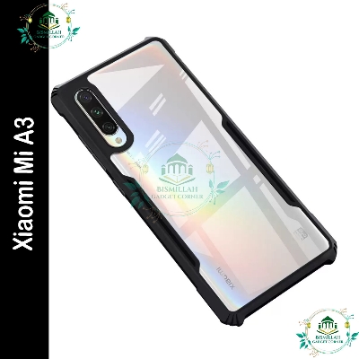 Picture of Original Xundd Back Cover for Xiaomi MI A3 Transparent Hybrid Hard PC Back Bumper