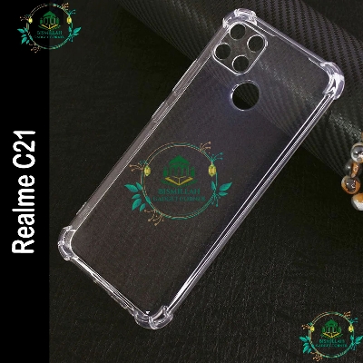 Picture of Original Transparent back cover For Realme C21 Luxury transparent Protect Back Cover Soft Case