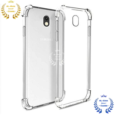 Picture of Shockproof & Transparent Crystal Clear Back Cover Case / Matte Protective Lens Flexible Back Cover for Samsung Galaxy J7 2017 / Samsung Galaxy J7 Pro / Samsung Galaxy J730 | Slim Silicone Cover with Soft Lining Shockproof Full Body Bumper Case
