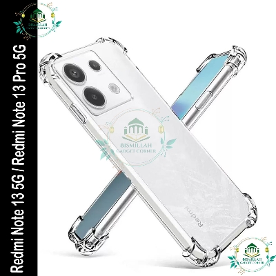 Picture of Transparent back cover For Xiaomi Redmi Note 13 Pro 5G / Xiaomi Redmi Note 13 5G Luxury transparent Protect Back Cover Soft Case