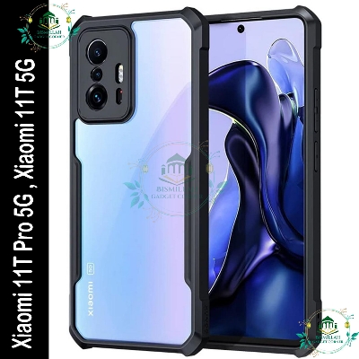 Picture of Original Xundd Back Cover for Xiaomi 11T Pro 5G , Xiaomi 11T 5G Transparent Hybrid Hard PC Back Bumper