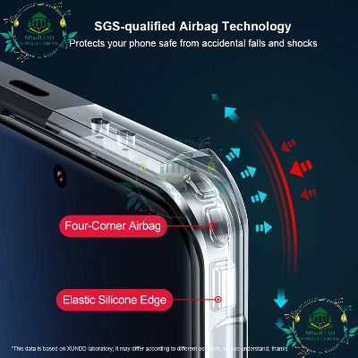 Picture of Xundd Back Cover for Vivo V23 5G / Vivo S12 Transparent Hybrid Hard PC Back Bumper