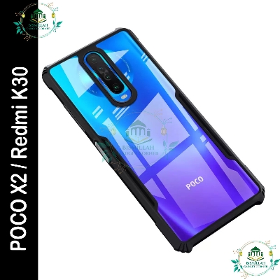 Picture of Original Xundd Back Cover for Xiaomi Poco X2 / Xiaomi Redmi K30 Transparent Hybrid Hard PC Back Bumper