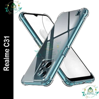 Picture of Transparent back cover For Realme C31 Luxury transparent Protect Back Cover Soft Case