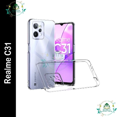 Picture of Transparent back cover For Realme C31 Luxury transparent Protect Back Cover Soft Case