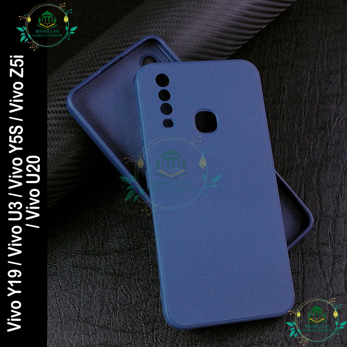 Picture of Premium Liquid Silicone Phone case for Vivo Y19 / Vivo U3 / Vivo Y5S / Vivo Z5i  / Vivo U20 Liquid Silicon Mobile Back Case Soft Silicone Phone Cover